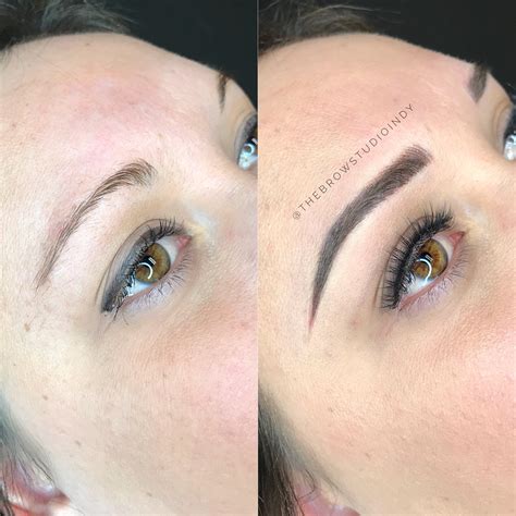 Microbladed Eyebrows - Before and After - The Brow Studio in ...