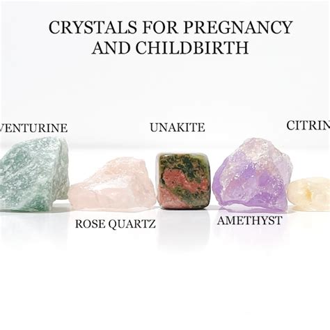 Crystals for Pregnancy - Etsy