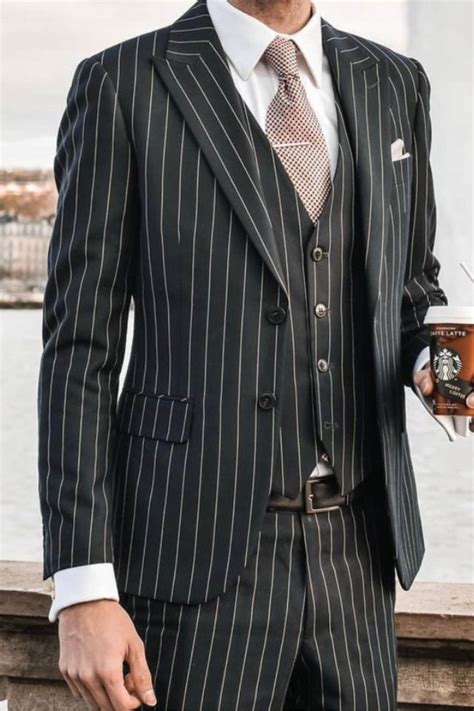 Pin on Pinstripe Suit Menswear