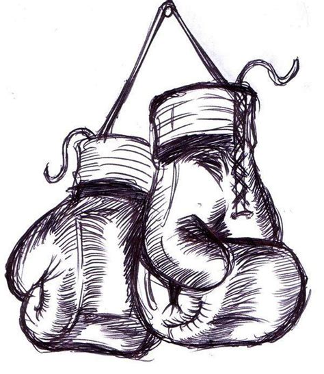 Boxing | Boxing gloves art, Boxing gloves drawing, Drawings for boyfriend