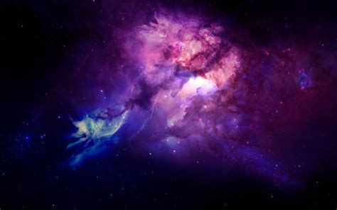 Space purple nebula #7013772