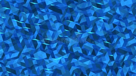 Abstract Polygonal Background, Dodger Blue Geometric Vector Stock ...