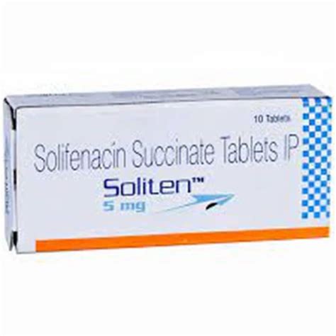 Ranbaxy Soliten Tablets 5mg at Rs 550/stripe in Nagpur | ID: 20210036273