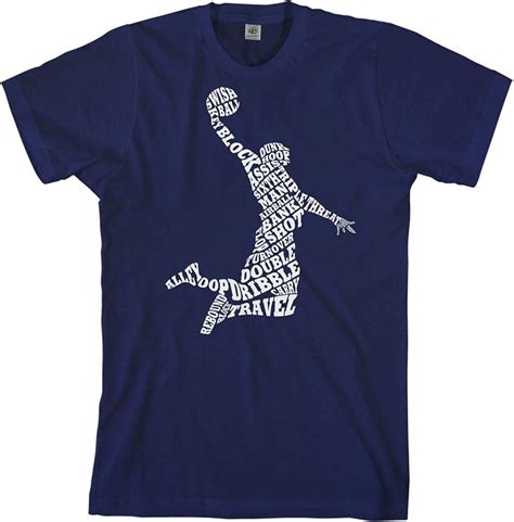 Threadrock Men's Basketball Player Typography T-Shirt tshirts20200330 | Funny basketball shirts ...