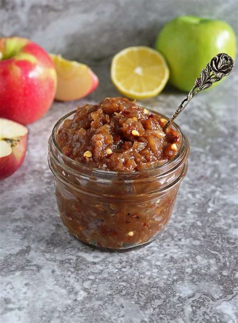 Easy Apple Chutney Recipe - Savory Spin