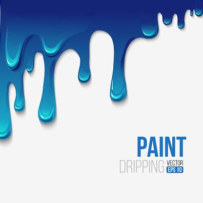 Paint Colorful Dripping Background Vector Illustration Stock Illustration - Download Image Now ...