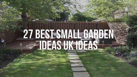 🔴 BEST SMALL GARDEN IDEAS UK - Gardening Chronicle