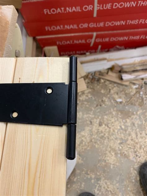 How to fit a shed door and mount the hinges easily » Shetland's Garden Tool Box