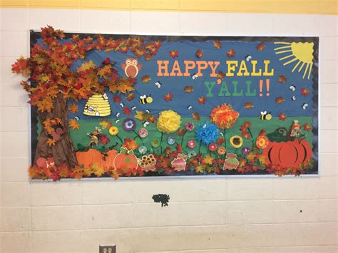 Fall bulletin board for school cafeteria. Cafeteria Bulletin Boards, Fall Bulletin Boards ...