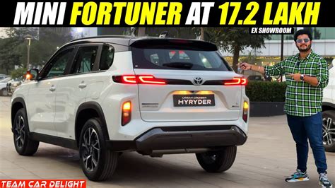 Mini Fortuner at 17.2 lakh🔥 - Hyryder AWD | Walkaround with On Road ...