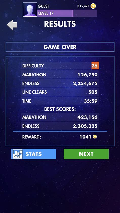 New High Score : r/Tetris