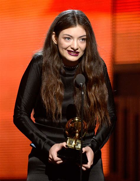 LORDE at 2014 Grammy Awards in Los Angeles – HawtCelebs