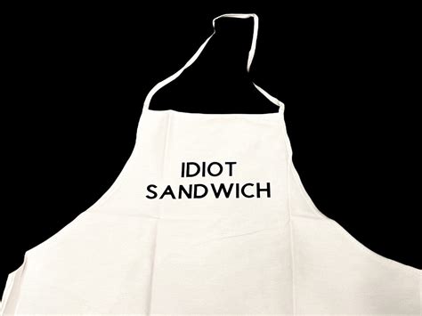 Gordon Ramsay Idiot Sandwich Funny BBQ Grilling Apron | Etsy