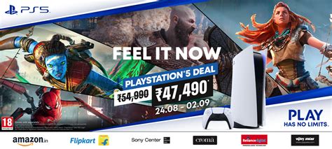 PlayStation 5 Discount of ₹7,500 goes live in August - Gameffine