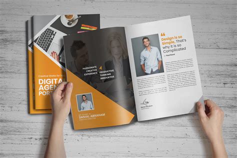 Digital Agency Portfolio Brochure v1 (111759) | Brochures | Design Bundles