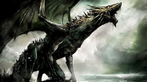 Dark Dragon Fantasy Art - 1920x1080 Wallpaper - teahub.io