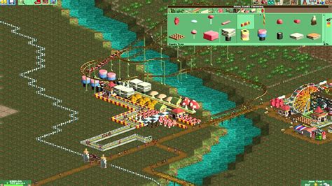 The best scenery theme - Roller Coaster Tycoon 2 - YouTube