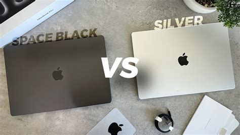 SPACE BLACK or SILVER? M3 MacBook Pro Color Comparison - YouTube