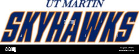 UT Martin Skyhawks Wordmark Stock Photo - Alamy