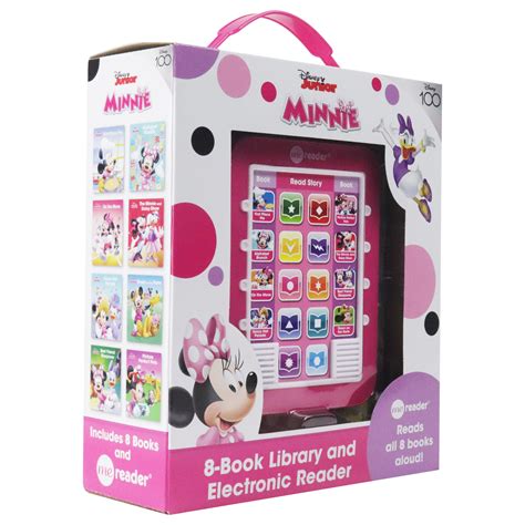 Disney Minnie Mouse - Me Reader Electronic Reader and 8 Sound Book Library - PI Kids - Walmart.com