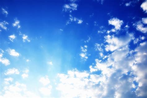 HD wallpaper: clear blue skies, sky, blue sky, clouds, blue sky clouds ...