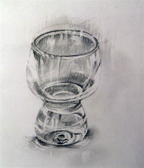 Glass-goblet-pencil-drawing