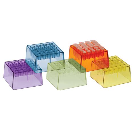 MiniOne® T-Rack™ PCR Rack – 0.2 and 0.65 mL, set of 5 racks (M3180) • MiniOne Systems