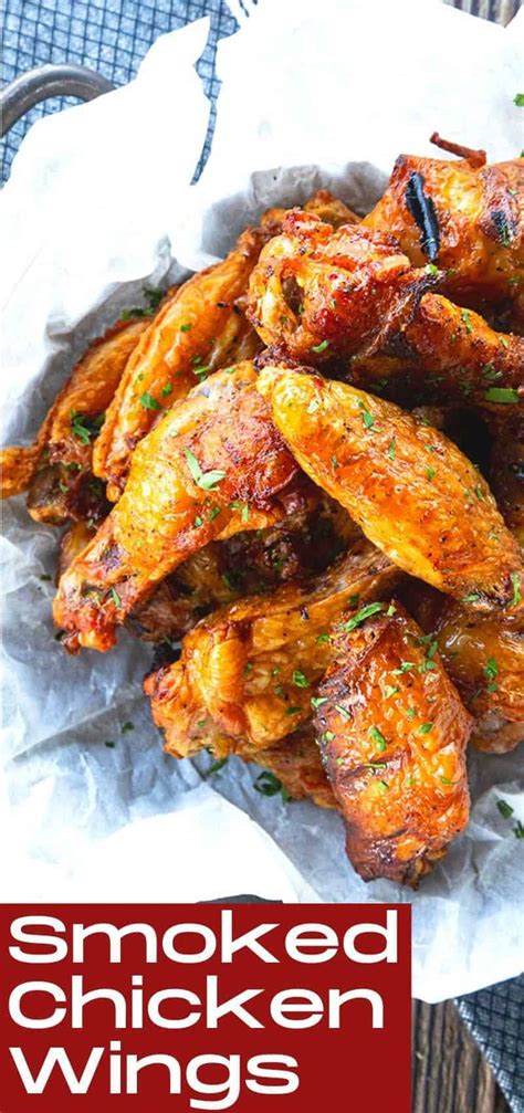 Crispy Smoked Chicken Wings - Foodie With Family