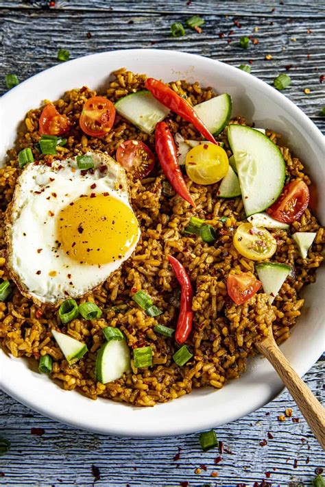 Nasi Goreng - Indonesian Fried Rice Recipe - Chili Pepper Madness