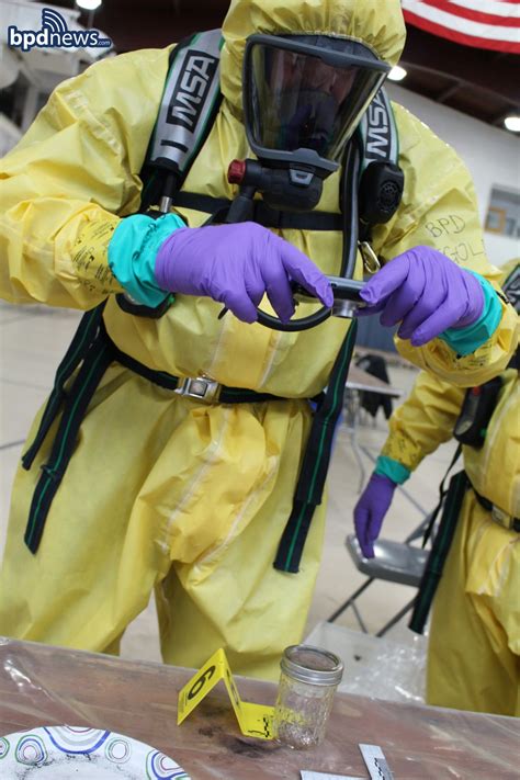 Inside the BPD: Crime Scene Response Unit Trains for Potential Hazmat ...