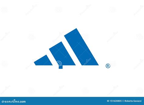 Logo di Adidas immagine editoriale. Illustrazione di sneaker - 151620805