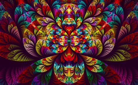 Amazing Rainbow Fractal Art | Fractal art, Fractals, Fractal images