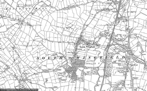 Old Maps of South Wingfield, Derbyshire - Francis Frith