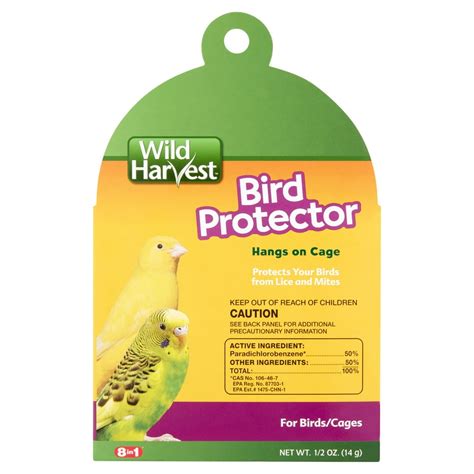 Wild Harvest Bird Protector for Small Birds, .5-Ounces - Walmart.com - Walmart.com