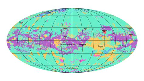 First Full Geologic Map Of Titan Reveals Moon Of Varied Landscapes | KJZZ