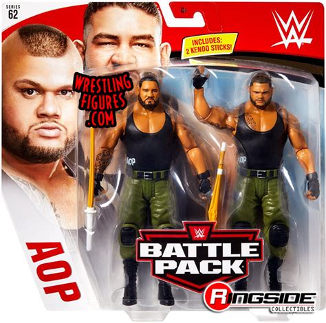 Authors of Pain - Akam & Rezar (AOP) - WWE Battle Packs 62 WWE Toy ...