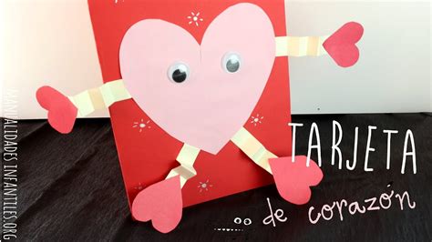 Tarjetas De Amor Y Amistad Para Ninos De Preescolar Bonitas Tarjetas ...