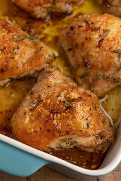 Baked Rosemary Chicken [VIDEO] - Dinner, then Dessert