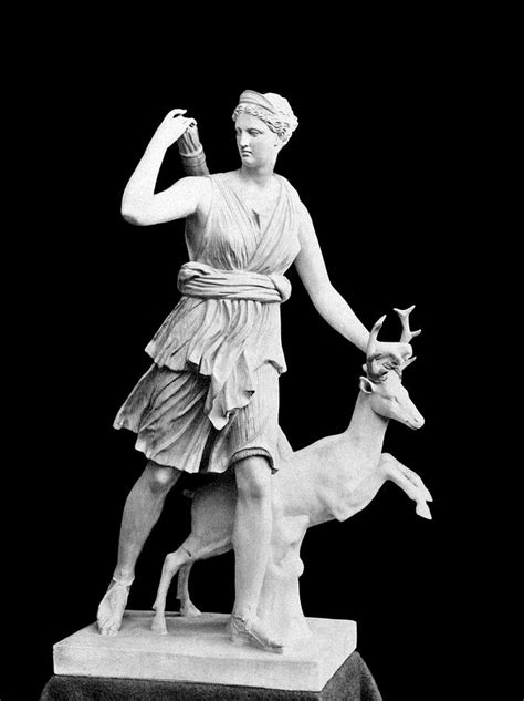 Marble Statue Of Diana Roman Goddess Photograph by Vintage Images - Pixels