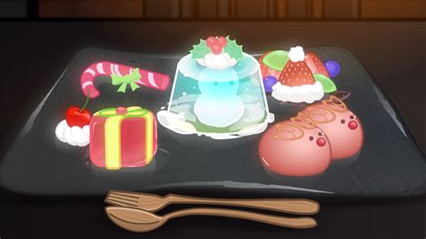 Food in Anime | Anime cake, Food illustrations, Food