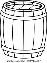 Barrel Cartoon Keg Wooden Clipart Vector Drawn Alcohol Beer Clip Hand  sketch template
