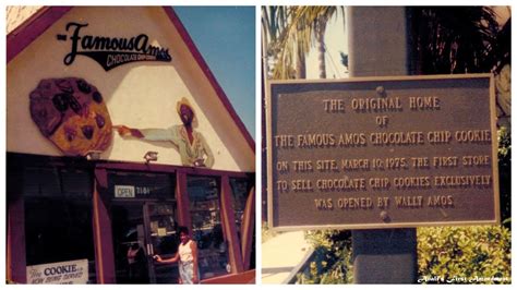 Throwback Thursday: Famous Amos Chocolate Chip Cookies ~ Los Angeles, CA (1988)