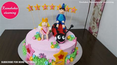 How To Make A Ben And Holly Birthday Cake - Cake Walls