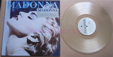 Totally Vinyl Records || Madonna - True blue Coloured Vinyl LP Vinyl