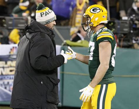 Aaron Rodgers posts heartfelt tribute to Jordy Nelson after Nelson's release | Jordy nelson ...