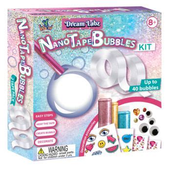 Dream Labz Nano Tape Bubble DIY Playset ( was RRP $19.99 ) - All Brands Toys Pty Ltd