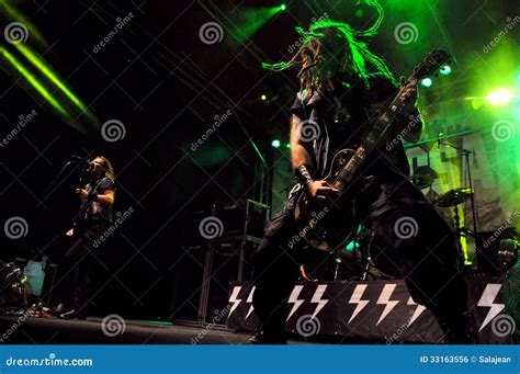 Heavy Metal, Rock Concert Live Editorial Photo - Image: 33163556