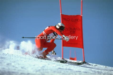 Franz Klammer Austria Skiing World Cup Yugoslavia 1983 Photo | Skiing ...