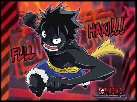 Luffy Armament Haki by makinig on DeviantArt