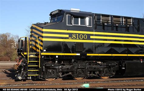 NS GE ES44AC #8100 Nickel Plate Road Heritage Unit Photo Page